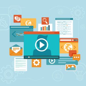 video ads, static content, vlogs, banners