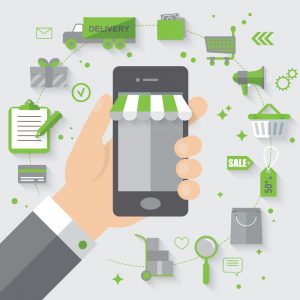 consumers, smartphone, device, store, pocket